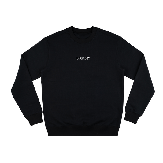 BRUMBOY SKELETON SWEATSHIRT | BLACK